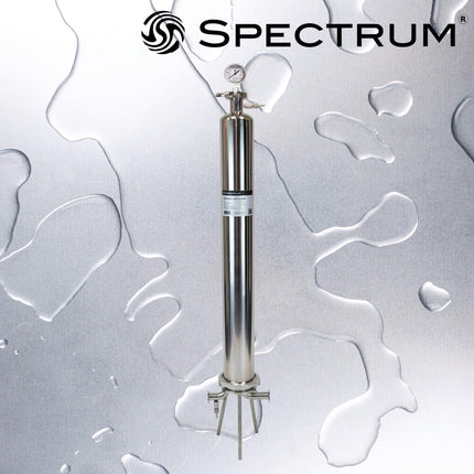 Spectrum Inox Sanitary Filter Housings Water Filter Housings Spectrum 1 x 10" 1" Tri-Clover