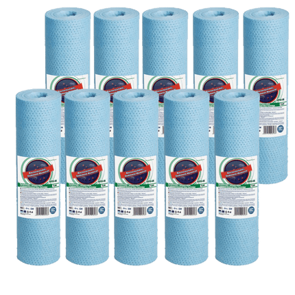 10pk Aquafilter FCPS5-AB 5 micron melt-blown antimicrobial/antibacterial polypropylene filter cartridge 10" Sediment Cartridge Aquafilter