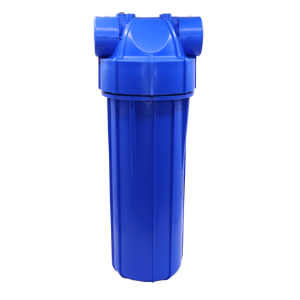 Aquafilter 10" Water Filter Housing with Blue Sump 3/4" Ports Filter Housing Aquafilter