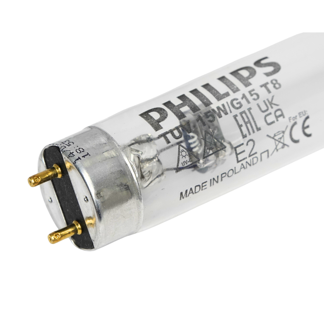 Philips G15T8 GERMICIDAL 18 inch 15W T8 UVC UV Lamp Philips