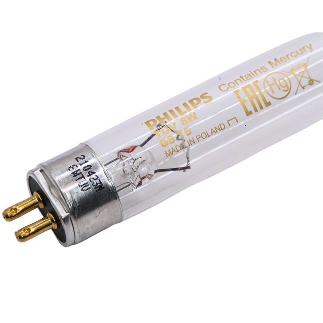 Philips G8T5 GERMICIDAL 12 inch 8W T5 UVC UV Lamp Philips