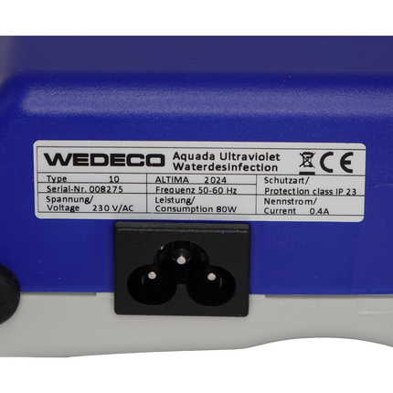 Aquada Replacement Control Box Aquada 10 Altima UK76760651 UV Control Box Wedeco