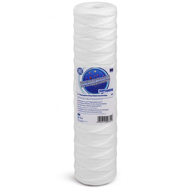Aquafilter FCPP20M20B 20 micron Big Blue polypropylene yarn cartridges 20" Sediment Cartridge Aquafilter