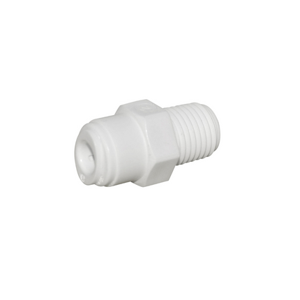 Male Connector  - 1/4" Tube O.D. 1/4" NPT - Quick Connector Water Accessory Aquafilter   