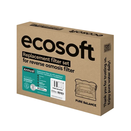 Ecosoft PURE Balance annual replacement filter set with membrane