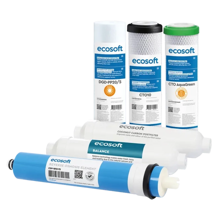 Ecosoft PURE Balance annual replacement filter set with membrane