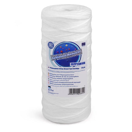 Aquafilter FCPP20M10B 20 micron Big Blue polypropylene yarn cartridges 10" Sediment Cartridge Aquafilter