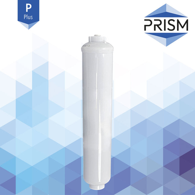 PRISM Plus Carbon Inline Block 1µm 10" 1/4" Push Fits POU Prism   