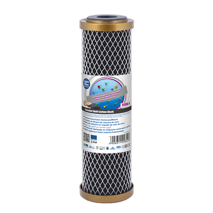 Aquafilter FCCBL-G 10" Gold series carbon block cartridge Carbon Cartridge Aquafilter   