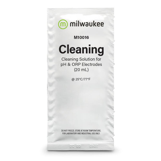 Milwaukee M10016B Electrode Cleaning Solution Sachet Sachet Milwaukee   
