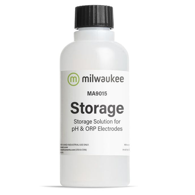 Milwaukee MA9015 Storage Solution for pH / ORP Electrodes Accessory Milwaukee   