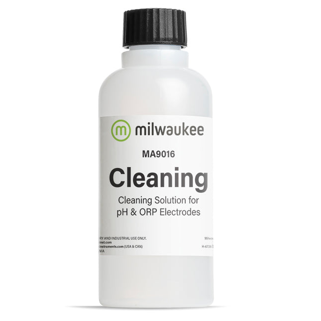 Milwaukee MA9016 Cleaning Solution for pH / ORP Electrodes Accessory Milwaukee   