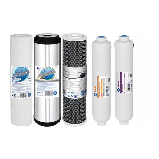 Replacement Filters for 6 Stage Reverse Osmosis
