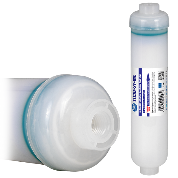 Aquafilter TLCHF-2T In-line ultrafiltration membrane 0.01 micron cartridge 1/4" NPT Sediment Cartridge Aquafilter