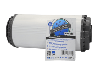 Aquafilter FCCA10BB 10" Big Blue granulated activated carbon cartridge mix blend multimedia - GroAqua