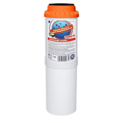 Aquafilter FCCBHD - STO 10" GAC coconut shell activated carbon cartridge - GroAqua