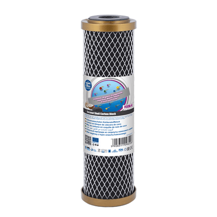 Aquafilter FCCBL - G 10" Gold series carbon block cartridge - GroAqua