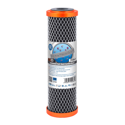 Aquafilter FCCBL - P 10" Activated Fruit Shell Carbon block cartridge - GroAqua