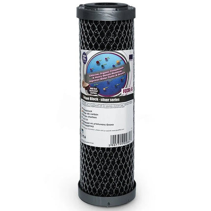 Aquafilter FCCBL - S 10" Silver series carbon block cartridge - GroAqua