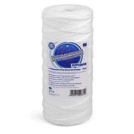 Aquafilter FCPP20M10B 20 micron Big Blue polypropylene yarn cartridges 10" Sediment Cartridge Aquafilter