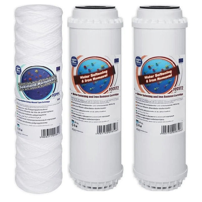 Aquafilter FCPP5 and 2 x FCCST2 replacement cartridges set Filter Set Aquafilter