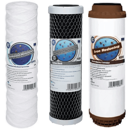 Aquafilter FCPP5 FCCBL FCCFE replacement cartridges set - GroAqua
