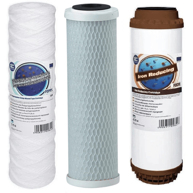 Aquafilter FCPP5 FCCBL - S FCCFE replacement cartridges set - GroAqua