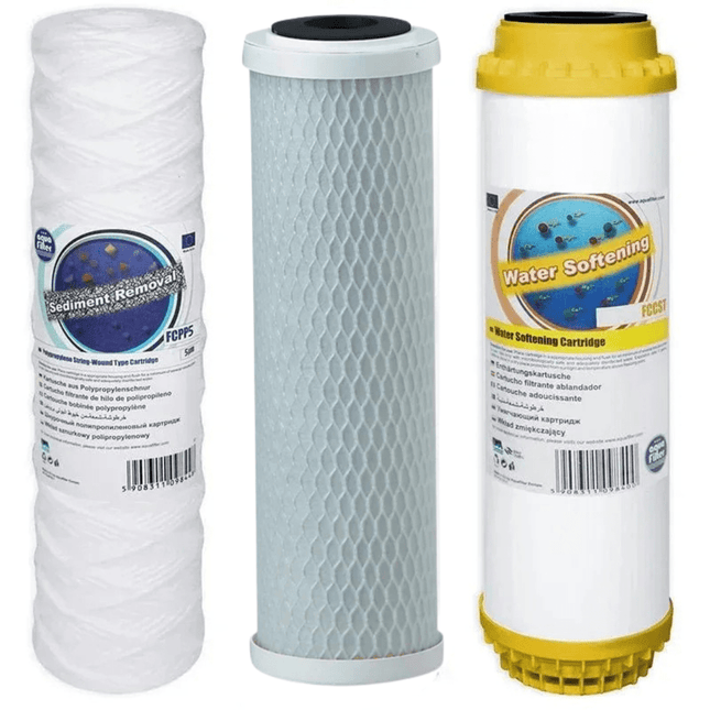 Aquafilter FCPP5 FCCBL - S FCCST replacement cartridges set - GroAqua