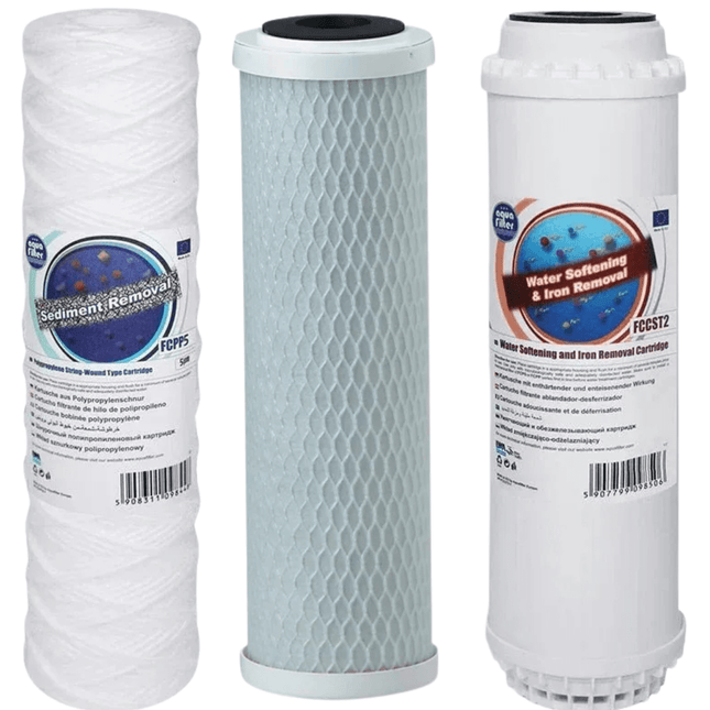 Aquafilter FCPP5 FCCBL - S FCCST2 replacement cartridges set - GroAqua