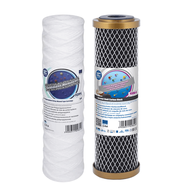 Aquafilter FCPP5 FCCBL-S replacement cartridges set - GroAqua
