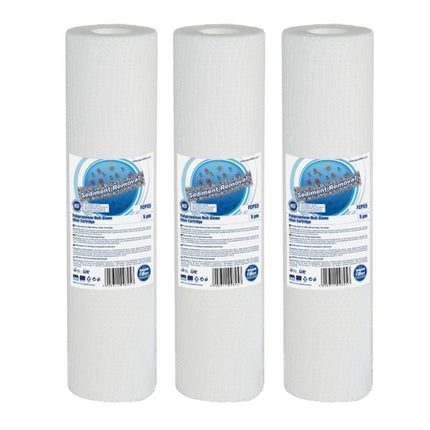 Aquafilter FCPS Melt-blown PP Sediment filter cartridge 3pk Cartridge Filter Aquafilter 1 Micron