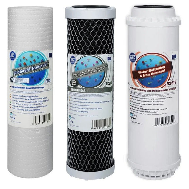 Aquafilter FCPS5 FCCBL FCCST2 replacement cartridges set - GroAqua