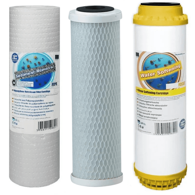 Aquafilter FCPS5 FCCBL - S FCCST replacement cartridges set - GroAqua