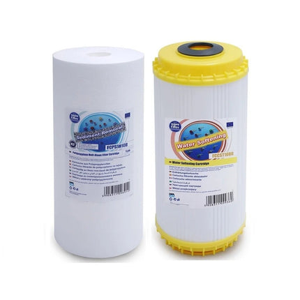Aquafilter FCPS5M10B FCCST10B Big Blue 10" replacement cartridges set - GroAqua