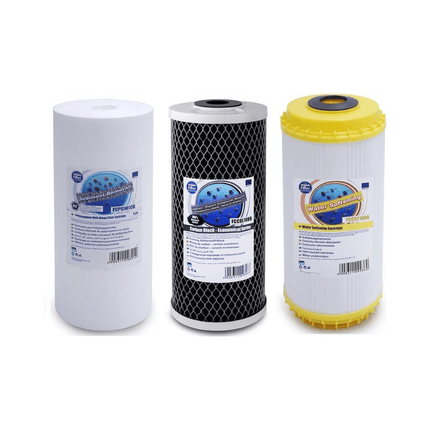 Aquafilter Set Replacement Filters Water Purifier Softener 10" Big Blue - GroAqua