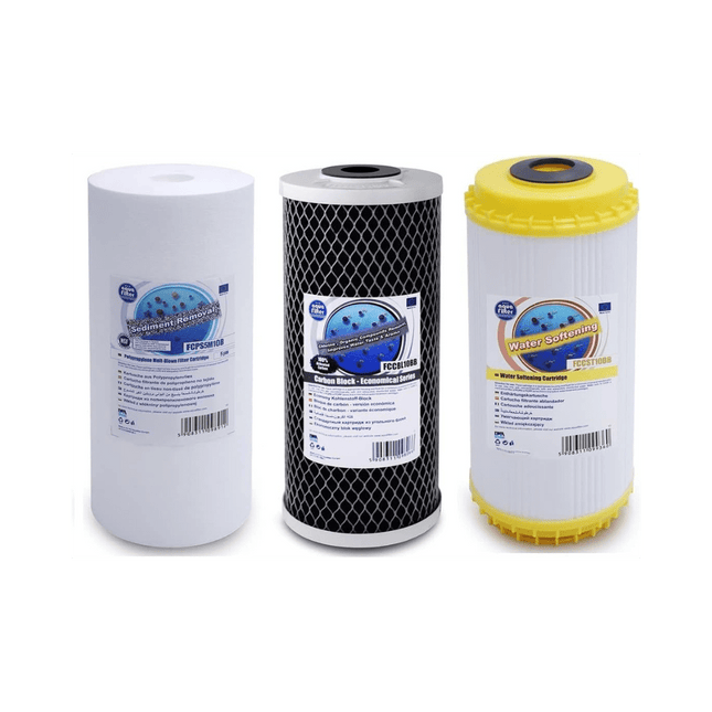 Aquafilter Set Replacement Filters Water Purifier Softener 10" Big Blue - GroAqua
