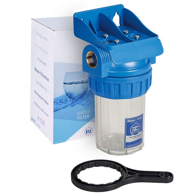 Aquafilter Three-element filter housing 5" FHPR5-12-WB in kit Filter Housing Aquafilter