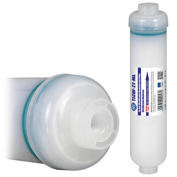 Aquafilter TLCHF-2T In-line ultrafiltration membrane 0.01 micron cartridge 1/4" NPT Sediment Cartridge Aquafilter