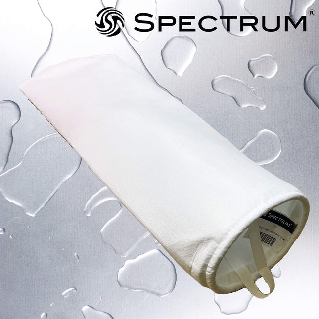 SPECTRUM Economic Bag Polypropylene Size 2 Polypropylene Neck Ring Bag Filter Spectrum 25 Micron  