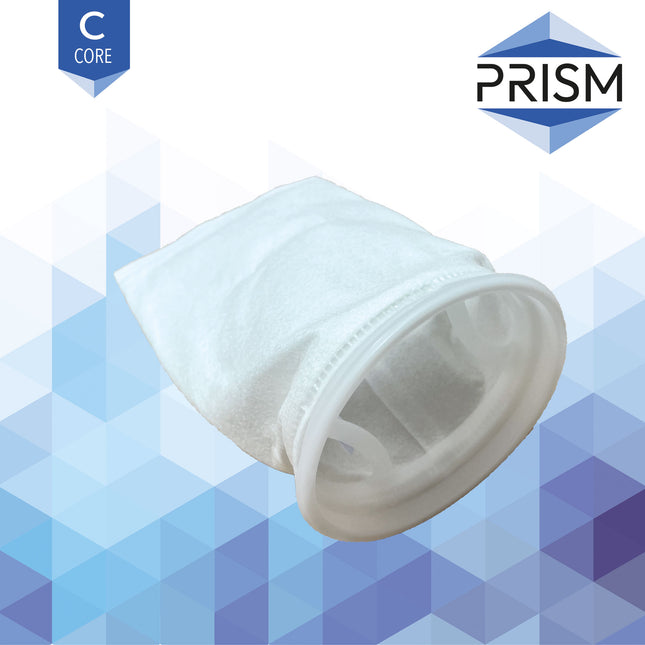 PRISM Size 1 Polyester Bag Filter (Flanged Neck) Bag Filter Prism 5 Micron  