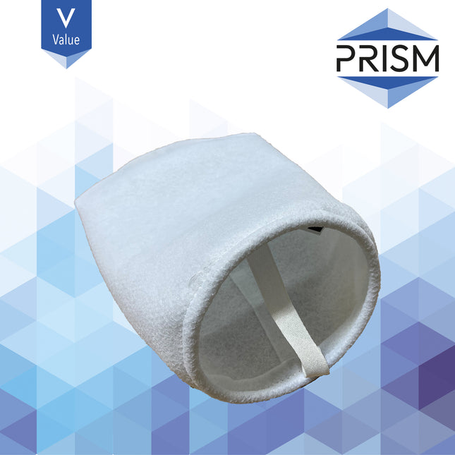 PRISM Size 1 Polyester Bag Filter (Polypropylene Neck) Bag Filter Prism 100 Micron  