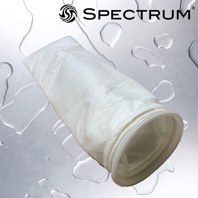 SPECTRUM Standard Ext. Life Bag Polypropylene Size 2 Polypropylene Standard Neck Bag Filter Spectrum 1 Micron  
