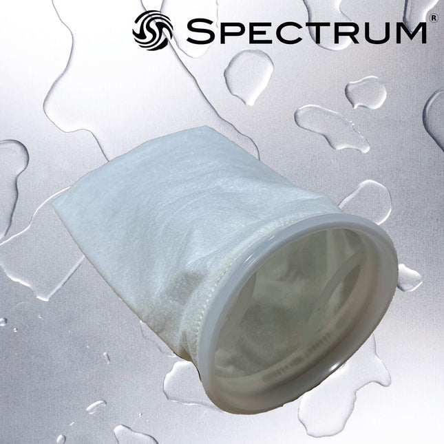 SPECTRUM Standard Ext. Life Bag Polypropylene Size 1 Polypropylene Standard Neck Bag Filter Spectrum 1 Micron  