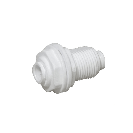 Bulkhead Union - 1/4"- 3/8" Tube O.D. - Quick Connector Water Accessory Aquafilter