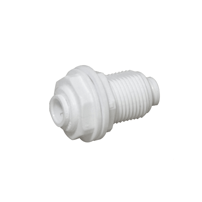 Bulkhead Union - 1/4"- 3/8" Tube O.D. - Quick Connector Water Accessory Aquafilter