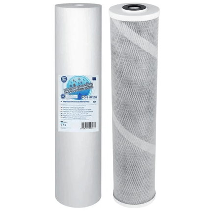 Chlorine Taste and Odour Big Blue 20" replacement cartridges set - GroAqua