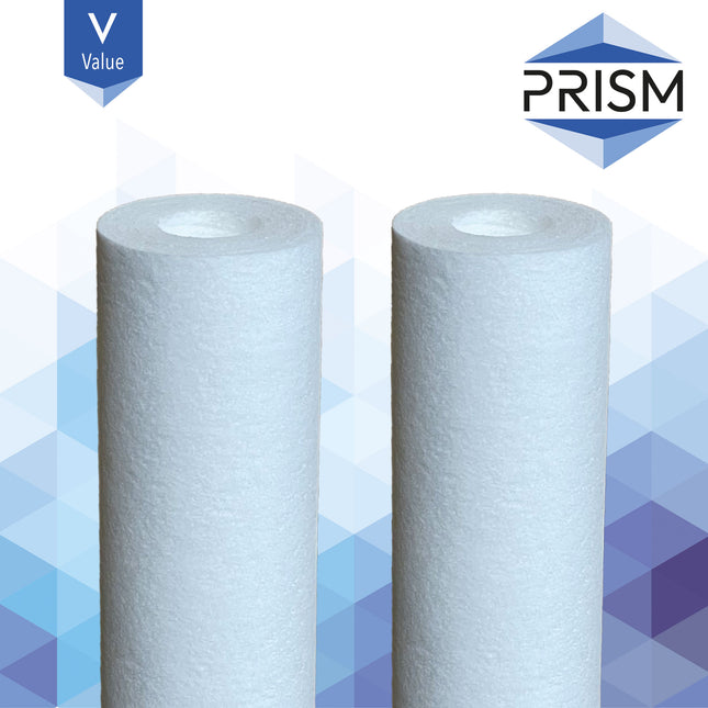 Prism Value Spun Polypropylene Filter 9 7/8" Spun Cartridge Prism 20  