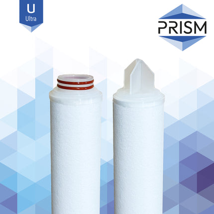 PRISM Ultra Spun High Efficient Polypropylene Filter 10" Spun Cartridge Prism 1 Micron 222 / FIN 