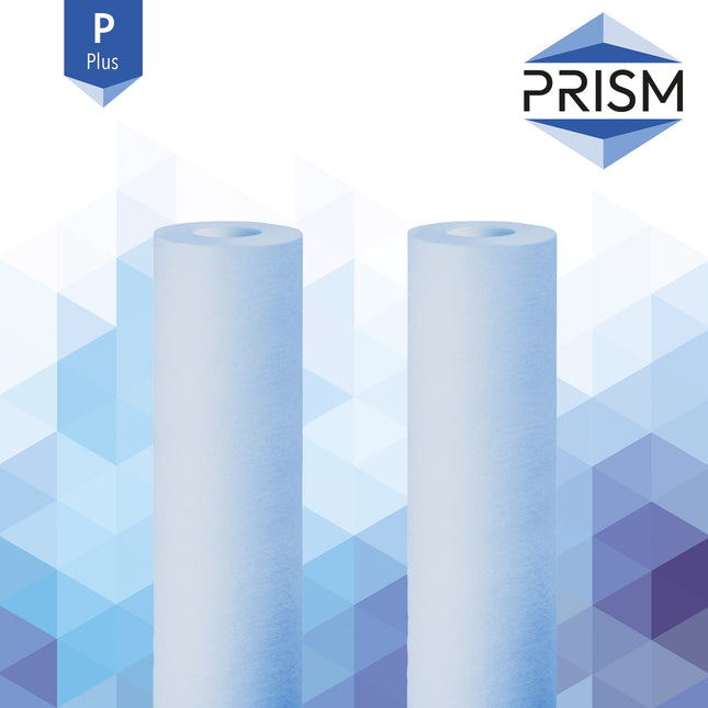 Prism Plus Antimicrobial Spun Polypropylene Filter 5 Micron 30" Spun Cartridge Prism   