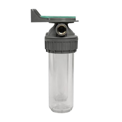 Ecosoft 3P Grey Duplex 10" filter housing, connection 3/4" - GroAqua